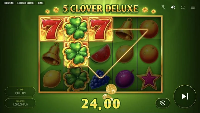 5 Clover Deluxe - বেস গেম জয়